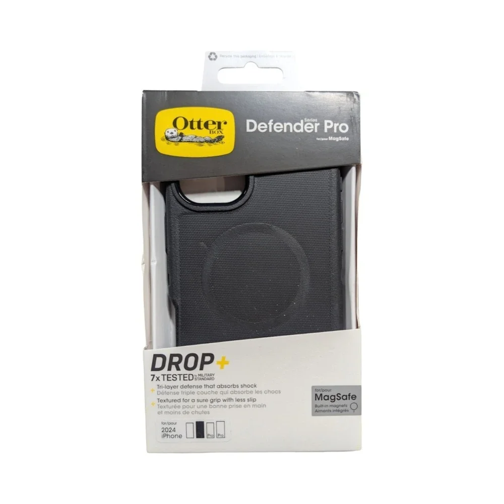 C6-N OtterBox Defender Pro Series MagSafe Case for Apple iPhone‎ 16 Plus - Black